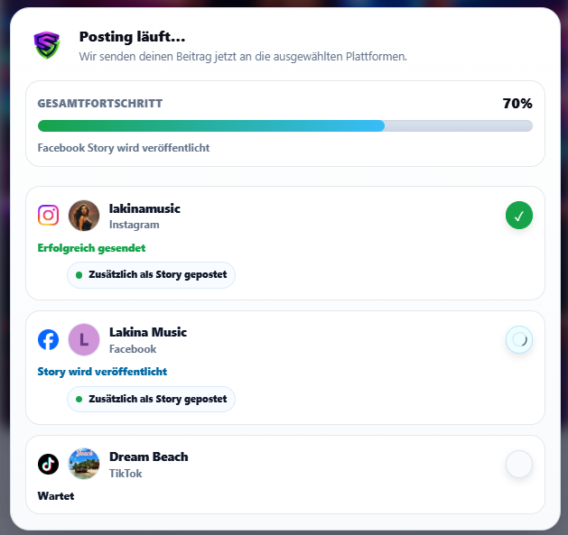 Posting UI